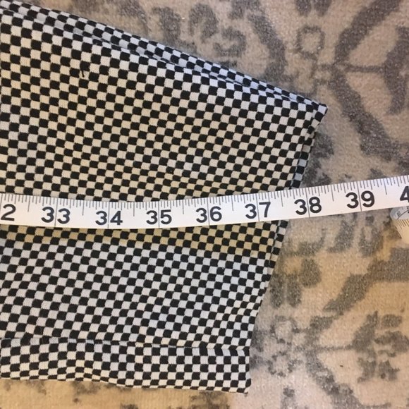 Dalia black and white checked vintage pants - Picture 4 of 6